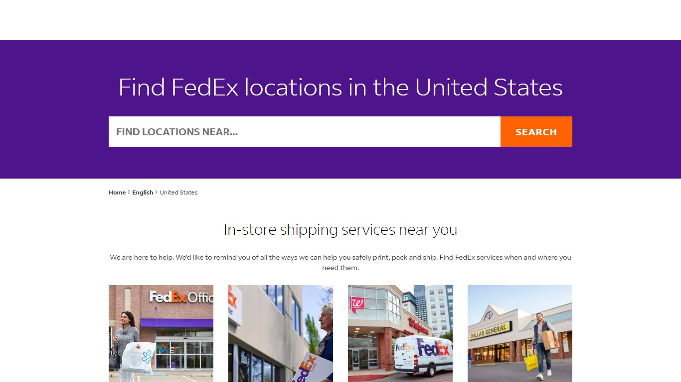 FedEx - Shipping and printing locations near you